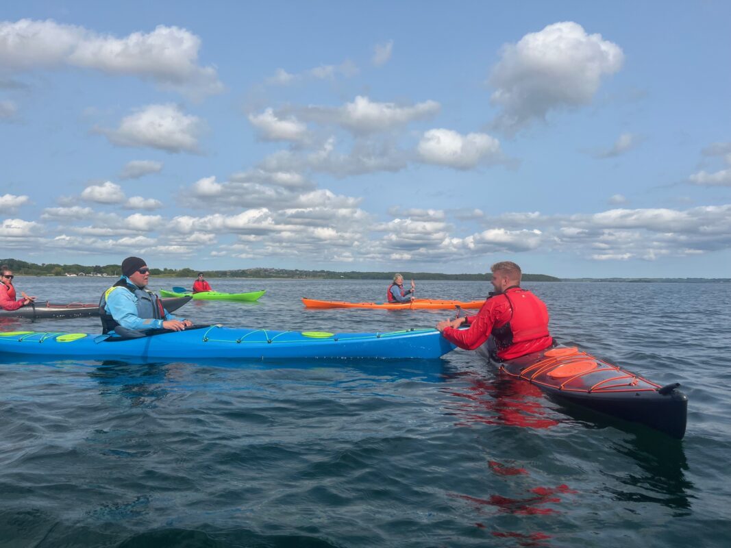 IPP2 kajakkursus havkajak Aarhus ved Kalø Vig