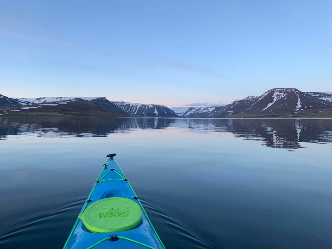 Kajakture på Island med Odin Adventures