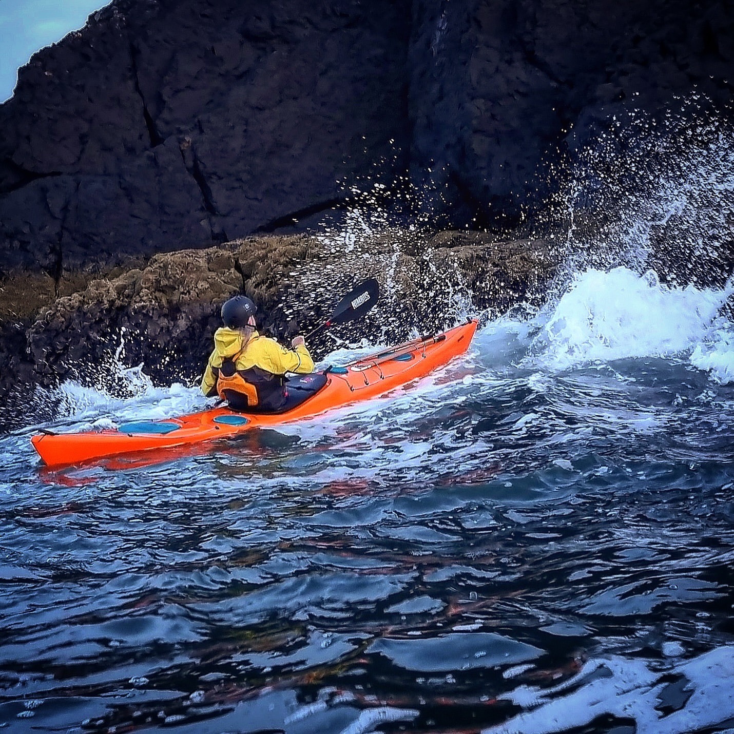 kajakture på Island